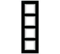 Bticino Axolute Ha4802/4Vnn - Ax-Placa 2X4M Ver Cristal Noc