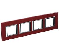 Bticino Axolute Ha4802M4Hrc - Ax-Placa 2X4M Hor Rojo China