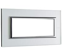Bticino Axolute Ha4806Vsa - Ax-Placa 6M Cristal Esp
