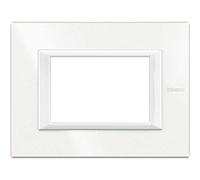 PLATAFORMA RECTANGULAR AXOLUTE 3 MÓDULOS BLANCOS HA4803HD