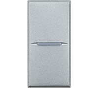 BTicino Axolute SHC4003F - Desviador unipolar axial 1P, 16 A, gris Tech