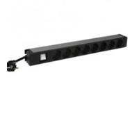Bticino c915308 ase múltiple 3 m 8 salidas ac interior negro, gris
