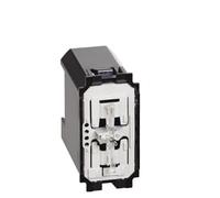 BTICINO Dimmer Living NOW K4418, regulador de intensidad, interruptor para regular la intensidad luminosa, botón de control de luces, ahorro energético, 1 módulo
