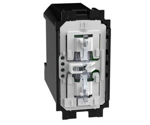BTICINO Dimmer Living NOW K4418, regulador de intensidad, interruptor para regular la intensidad luminosa, botón de control de luces, ahorro energético, 1 módulo