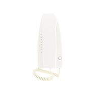 BTICINO, Estación de audio universal para sistemas de intercomunicación analógica (4+n, 1+n), botón de apertura de puerta, color blanco, 334262