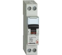 Bticino SFC881C16 FP BTDIN45-Interruptor magnetotérmico C16, 1P+N, 1 m, 4500 A, 16A