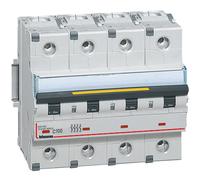 BTicino FT84C100 Interruptor Magnetotérmico Modular BTDIN160 4P 100A Curva C