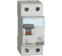 BTICINO G723A25 - BTDIN - INTERRUPTOR DIFERENCIAL PURO A 2P 25A 30MA