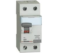 BTicino G724A40 Interruptor Diferencial Salvavidas 2P Tipo A 40A DIN