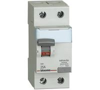 BTicino G725AC25 Interruptor Diferencial Salvavidas 2P Tipo AC In= 25A