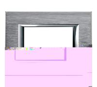 Bticino HA4803CR - Axolute - Placa 3P Cromo