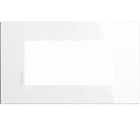 Bticino hw4804hd axolute Placa Air, 4 Elementos, Blanco