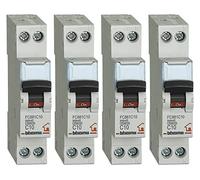 Bticino Interruptor Magnetotérmico, Kit 4 Piezas, 10 A