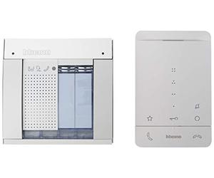BTICINO, Juego de intercomunicador de Audio de 2 Cables para casa Familiar con estación de Puerta de Audio SFERA Allmetal, Clase 100 A16E y Fuente de alimentación, 364234