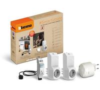 BTICINO Kit de medición y gestión de cargas S3603KIT, evita los apagones, control del consumo de casa desde App Home+Control, notificaciones anomalías, ahorro energético, Smart Home, instalable en