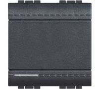 Bticino - l4003m2a conmutador ilum. 1p 16a 2mod. livinglight Ref. 6572530016