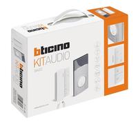 Bticino Legrand 364231 Flex'One Interfono con Audio, 2 Cables con estación de Puerta Linea 3000, Dispositivo de Red y estación de casa CLASSE 100 A16M, IP 54, IK10, IP