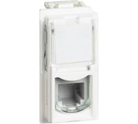Bticino Living Now Conector Rj11 (4/6) K10, color blanco