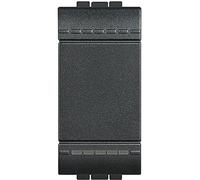 Bticino livinglight - Interruptor 1 polo 16a 1 módulo living antracita