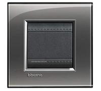 Bticino Livinglight Lna4802Kf - Ll-Placa 2M Fumé
