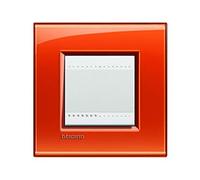 Bticino Livinglight Lna4802Od - Ll-Placa 2M Naranja Deep