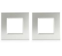 Bticino - lna4802te placa 2 mod tech livinglight Ref. 6572550021 (Paquete de 2)