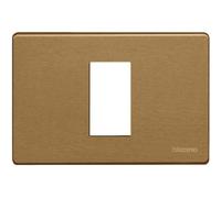 BTICINO MAGIC - Placa 1 módulo bronce 503/1A/B
