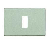 Bticino magic - Placa para 1 mecanismo rectangular magic oxidal