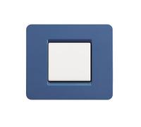 Bticino matix - Placa 2 módulos matix ambar