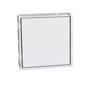 Bticino Matixgo 1P placa de identificación iluminada botón 2 módulos - J4040