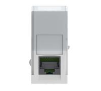 BTICINO MatixGO Conector para red internet, datos y telefonía 1 módulo Blanco SJW4279C6F Conector RJ45 Categoría 6 UTP, Toolless IDC
