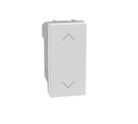 Bticino MatixGo Doble Botón Enclavado 1 Módulo Blanco - JW4037N