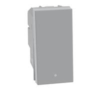 BTICINO MatixGO - Mando de iluminación optimizado para luz LED, 1 módulo 250 Va.c., 1 módulo SJG4002F interruptor 2P 16 A, 250 Vac