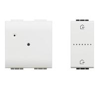 Bticino N4510C Gateway para Mando de Luces Inteligentes, persianas Inteligentes, Tomas conectadas con App Home+Control o Voz + Comando Escenario Entrada/Salir Inalámbrico de Empotrar Incluido, Smart