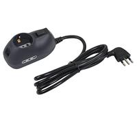 BTICINO Regleta eléctrica con Ranura de 9 plazas, 1 polivalente Schuko 10/16A + 2 bivalentes 10/16A, regleta eléctrica con Interruptor y Cable de 1,5 m, Enchufe 10 A, Resistente Ahorro de Espacio,