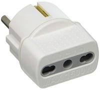 bticino S3625D adaptador de enchufe eléctrico - Adaptador para enchufe Color blanco