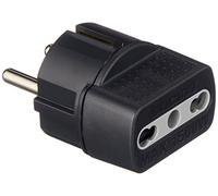 bticino S3625GE adaptador de enchufe eléctrico Antracita - Adaptador para enchufe (16 A, Antracita, De plástico, Male connector / Female connector)