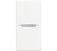 Bticino SHD4001F Axolute Interruptor, 1P, 16, Color Blanco