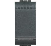 Bticino SL4001 Interruptor unipolar, Gris Antracita