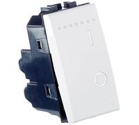 Bticino SN4002NF Livinglight-Interruptor Bipolar, Color Blanco