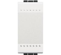 Bticino sn4005nf livinglight botón, 1P, 10 A, 1 m, Blanco, Blanco, SN4005NF