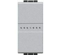 Bticino snt4053af livinglight basculante Axial Light, Gris Tech