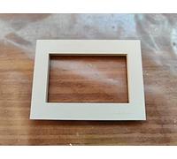 Bticino TEKNE - Placa con diseño de monstruo, color gris arena, 3 plazas, art. 13833S