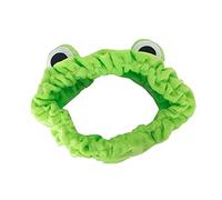 Bticx Lovly - Diadema de spa para mujer, diadema elástica de ala ancha, accesorios de pelo de animales cortados para lavar la cara, maquillaje