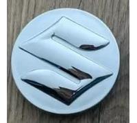 BTIQSA 4Piezas Tapacubos, para Suzuki SX4 54mm 60mm Tapas Llantas Impermeable Embellecedor para Llantas Tapas Centrales Accesorios De Coche,Silver