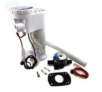 BTK - Kit de conversión y transformación de bomba de mano eléctrica Jabsco 29200-0120 - Recambio fácil blanco - Servicios higiénicos - Aspirador de agua de mar para enjuague de inodoros