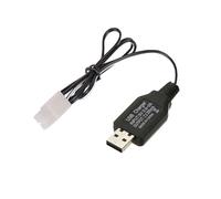 Btkigl - Cargador de fuente de alimentación de 7.2 V 9.6 V 2 pines para batería NiCd NiMH, entrada de enchufe UE de 220-240 V, entrada USB de 5 V, cargador de salida de 7.2/9.6 V para juguete de