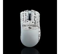 BTL - Cinta de agarre para ratón para Razer Deathadder V3 Pro profesional, antideslizante, resistente al sudor, EVA, blanco, negro, 0,5 mm
