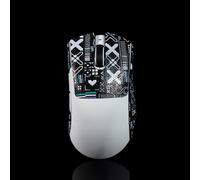 BTL - Cinta de agarre para ratón Razer Deathadder V3 Pro profesional, antideslizante, resistente al sudor, color negro y blanco, 0,5 mm