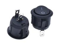 BTLAOUBPX Interruptor 10PCS Rocer de botón Encendido y Apagado 2 Pines vías 6A250V Barco Control Potencia CD1-02 Switch